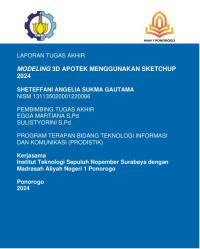 Image of Tugas Akhir MODELING 3D APOTEK MENGGUNAKAN SKETCHUP
2024 (E-Book)