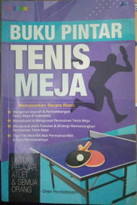 Image of Buku Pintar Tenis Meja