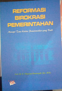 Image of Reformasi Birokrasi Pemerintahan