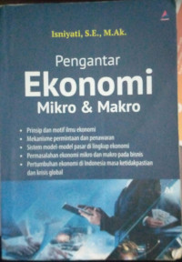Image of Pengantar Ekonomi Mikro & Makro