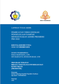 Image of Pembuatan Vidio Edukasi Pengelolaan Sampah Menggunakan Adobe Premiere Pro 2022