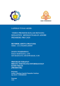 Image of Vidio Promosi Kolam Renang Sedanten Menggunakan Adobe Premiere Pro 2020
