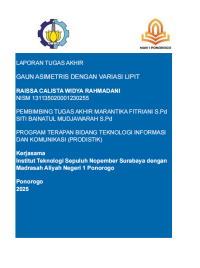 Image of Gaun Asimetris Dengan Variasi Lipit