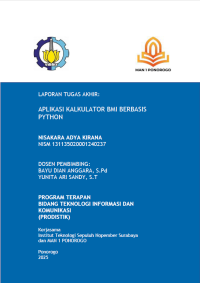 Image of Aplikasi Kalkulator BMI Berbasis PYTHON(E-Book)
