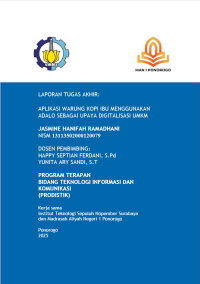 Image of Aplikasi Warung Kopi Ibu Menggunakan Adalo Sebagai Digitalisasi Upaya UMKM(E-Book)