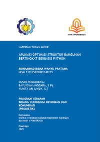 Image of Aplikasi Optimasi Struktur Bangunan Bertingkat Berbasis Python(E-Book)