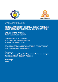 Image of Pembuatan Script Sebagai Dasar Produksi Video Dokumenter Makam Batoro Katong(E-Book)