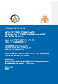 Image of Video Tutorial Teknik Dasar Bermain Bola Voli Menggunakan Adobe(E-Book)