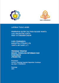 Image of Penerapan Outer Tile Pada Blouse Wanita(E-Book)