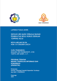 Image of Inovasi Ubi Madu Sebagai Bahan Pembuatan Bolu Kukus dengan Topping Keju(E-Book)