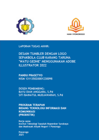 Image of Desain Tumbler Dengan Logo Sepakbola Club Karang Taruna