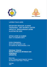 Image of Desain Box Kemasan Jajanan Tradisional
