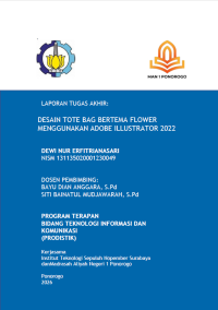 Image of Desain Tote Bag Bertema Flower Menggunakan Adobe Illustrator(E-Book)