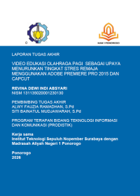 Image of Video Edukasi Olahraga Pagi Sebagai Upaya Menurunkan Tingkat Stres Remaja(E-Book)