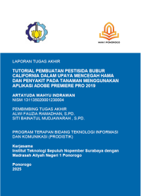 Image of Tutorial Pembuatan Pestisida Bubur California dalam Upaya Mencegah Hama dan Penyakit pada Tanaman(E-Book)