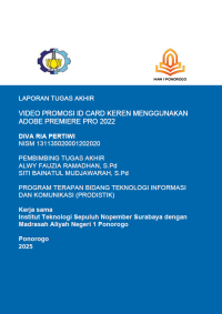 Image of Video Promosi ID Card Keren Menggunakan Adobe(E-Book)