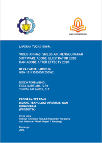 Image of Video Animasi Siklus Air Menggunakan Software Adobe Illustrator dan After Effect(E-Book)