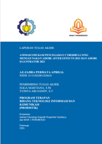 Image of Animasi Edukasi Pencegahan Cyberbullying Menggunakan Adobe(E-Book)