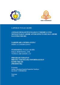 Image of Animasi Edukasi Pencegahan Cyberbullying Menggunakan Adobe(E-Book)