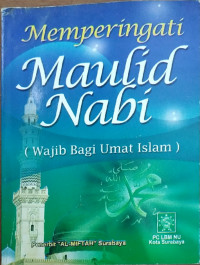 Memperingati maulid nabi