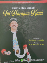 Surat untuk bupati ini harapan kami