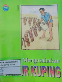 Mengusahakan jamur kuping
