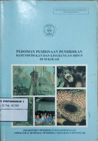 pedoman pembinaan pendidikan lingkungan hidup di sekolah