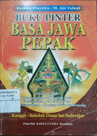 buku pinter basa jawa pepak