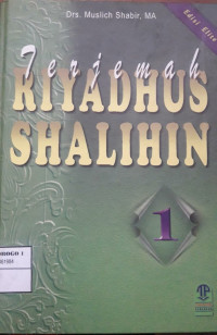 Terjemah riyadhus shalihin 1