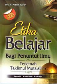 etika belajar bagi penuntut ilmu