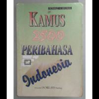 Kamus 2500 peribahasa indonesia