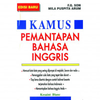 Kamus pemantapan bahasa inggris