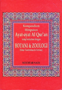 kompendium ayat-ayat al qur'an yang berkaitan dengan botani & zoologi