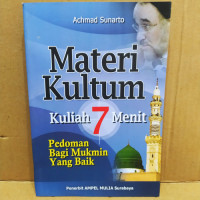 Materi Kultum(Kuliah 7 Menit)