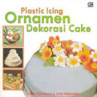 plastic icing ornamen dekorasi cake