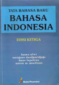 tata baku bahasa indonesia edisi ketiga