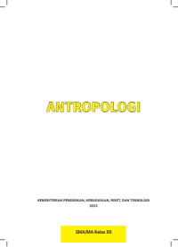 Antropologi XII (E-Book)